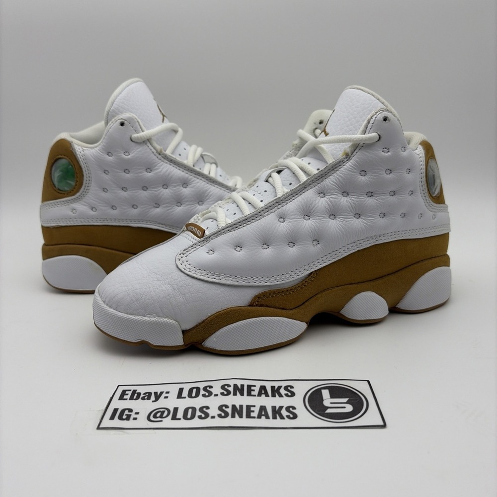 Size 4y-(GS) - Jordan 13 Retro Mid Wheat(DJ3003-171)